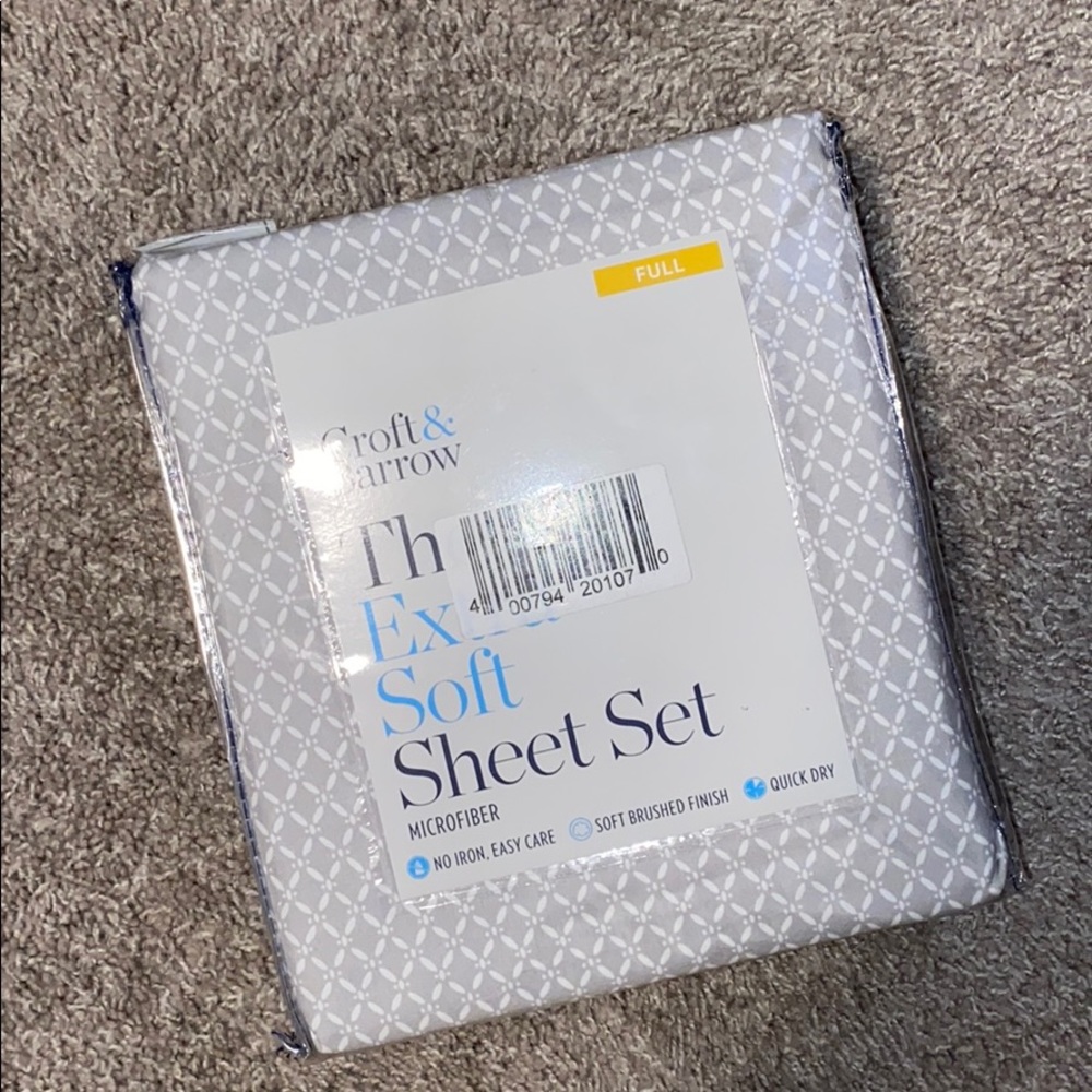 New in Package Croft & Barrow Sheet Set